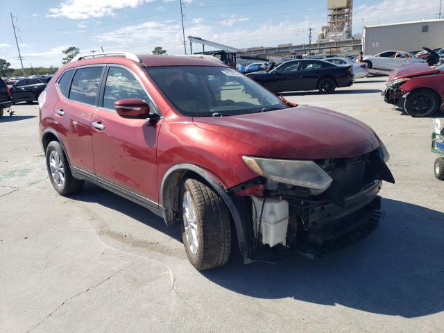 KNMAT2MT2FP562199 - 2015 NISSAN ROGUE S RED photo 4