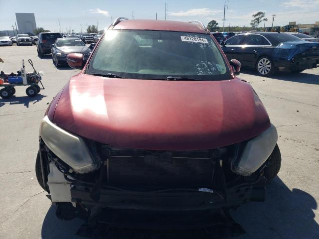 KNMAT2MT2FP562199 - 2015 NISSAN ROGUE S RED photo 5