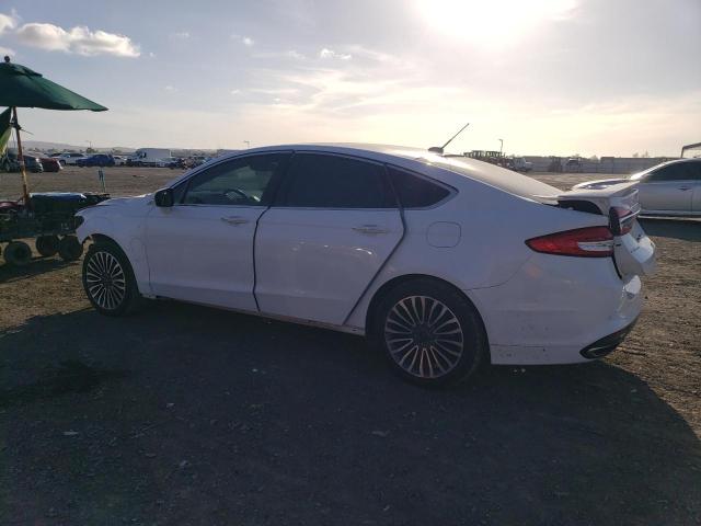 3FA6P0K93HR115436 - 2017 FORD FUSION TITANIUM WHITE photo 2