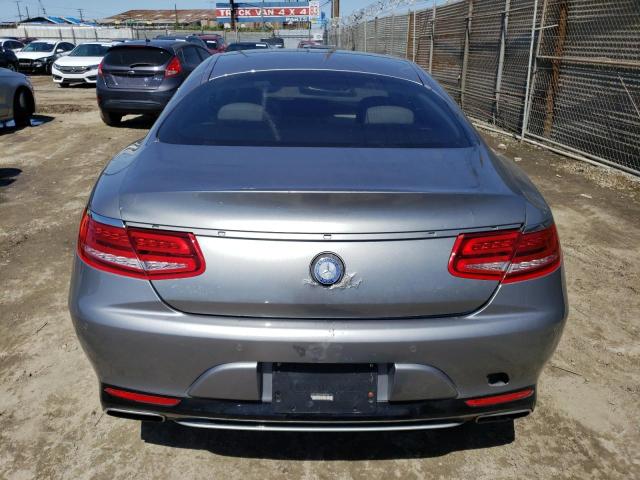 WDDXJ8FBXFA007128 - 2015 MERCEDES-BENZ S 550 GRAY photo 6