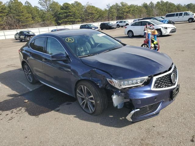 19UUB3F4XLA000112 - 2020 ACURA TLX TECHNOLOGY BLUE photo 4