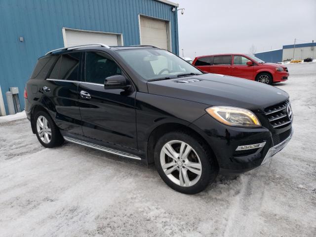 4JGDA5HB9EA323638 - 2014 MERCEDES-BENZ ML 350 4MATIC BLACK photo 4