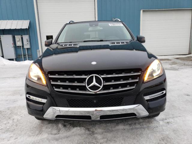 4JGDA5HB9EA323638 - 2014 MERCEDES-BENZ ML 350 4MATIC BLACK photo 5