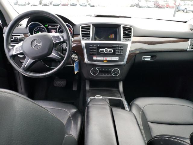 4JGDA5HB9EA323638 - 2014 MERCEDES-BENZ ML 350 4MATIC BLACK photo 8