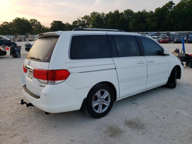 5FNRL38938B038662 - 2008 HONDA ODYSSEY TOURING WHITE photo 3