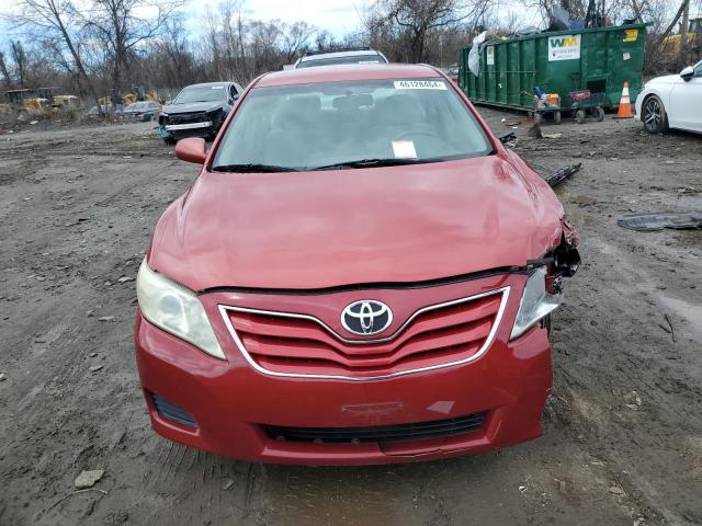 4T1BF3EK8BU119862 - 2011 TOYOTA CAMRY BASE RED photo 5