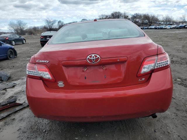 4T1BF3EK8BU119862 - 2011 TOYOTA CAMRY BASE RED photo 6