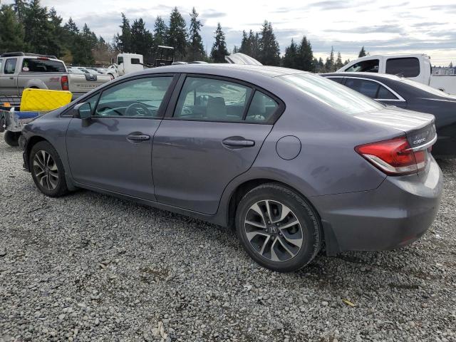 19XFB2F87EE253666 - 2014 HONDA CIVIC EX GRAY photo 2