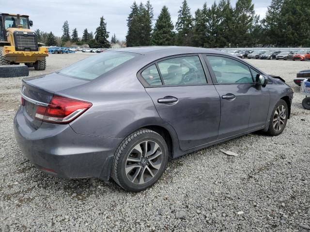 19XFB2F87EE253666 - 2014 HONDA CIVIC EX GRAY photo 3