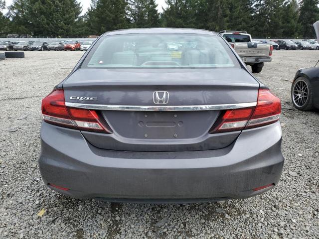 19XFB2F87EE253666 - 2014 HONDA CIVIC EX GRAY photo 6