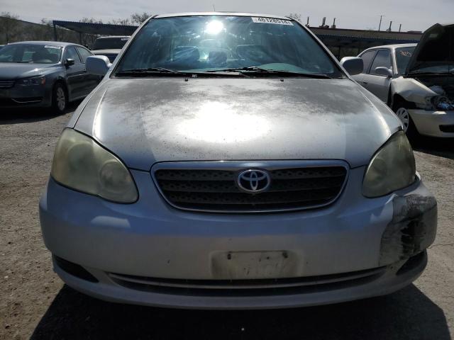 1NXBR32E76Z643113 - 2006 TOYOTA COROLLA CE SILVER photo 5