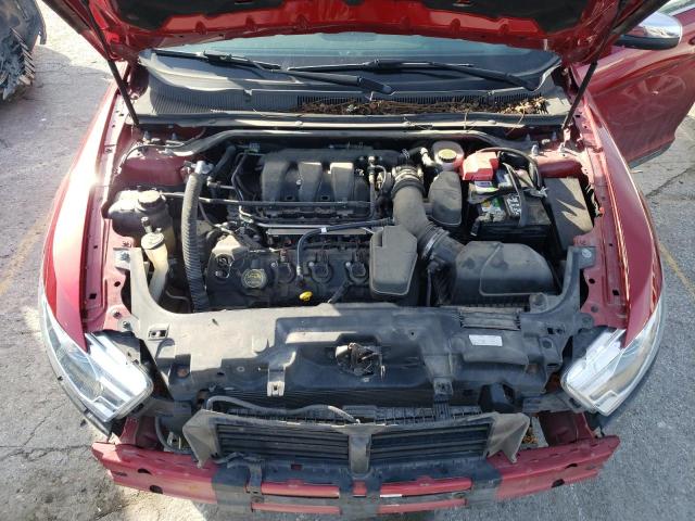 1FAHP2F86FG203214 - 2015 FORD TAURUS LIMITED BURGUNDY photo 11