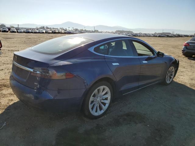 5YJSA1E10HF178016 - 2017 TESLA MODEL S Կապույտ լուսանկար 3