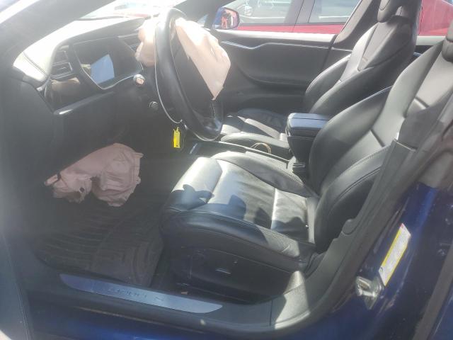 5YJSA1E10HF178016 - 2017 TESLA MODEL S Կապույտ լուսանկար 7