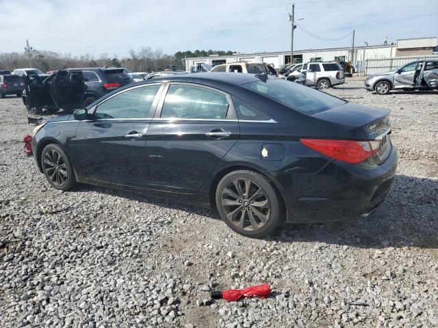 5NPEC4AC5CH368985 - 2012 HYUNDAI SONATA SE BLACK photo 2