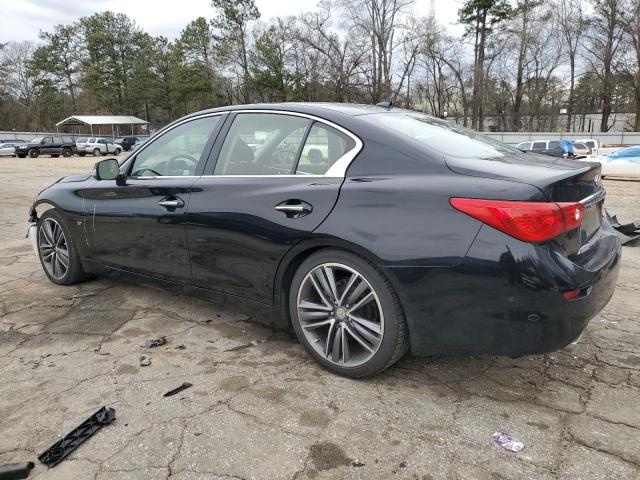 JN1BV7AP5EM670242 - 2014 INFINITI Q50 BASE BLACK photo 2