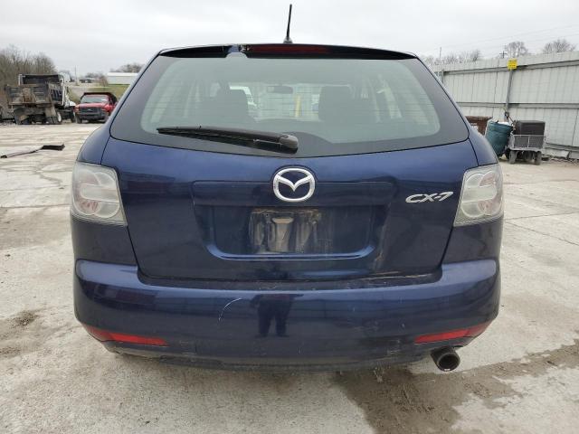 JM3ER2A56B0402195 - 2011 MAZDA CX-7 BLUE photo 6