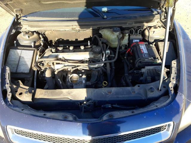 1G1ZH57B184222516 - 2008 CHEVROLET MALIBU 1LT BLUE photo 11