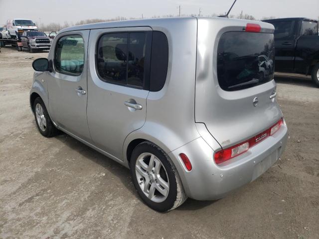 JN8AZ28R59T123110 - 2009 NISSAN CUBE BASE SILVER photo 2