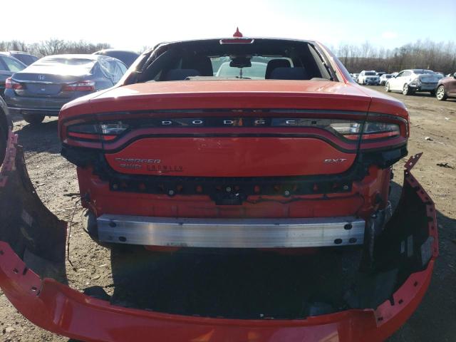 2C3CDXJG0HH576608 - 2017 DODGE CHARGER SXT RED photo 6