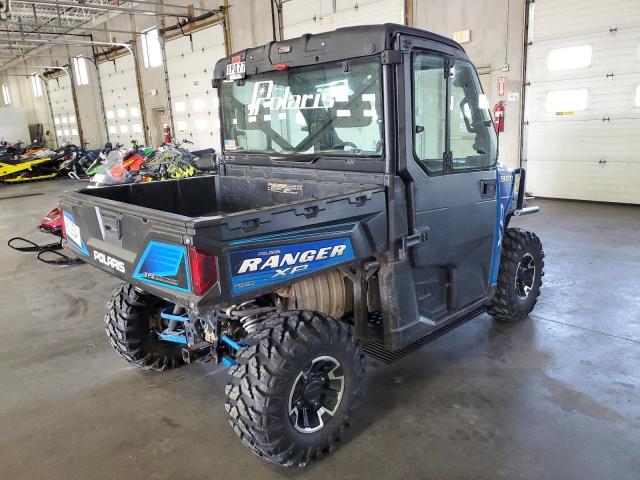 4XARTE878GT135742 - 2016 POLARIS RANGER XP 900 EPS BLUE photo 4