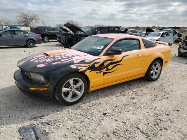 1ZVHT82H095132068 - 2009 FORD MUSTANG GT ORANGE photo 1