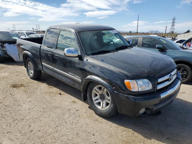 5TBBT44124S445586 - 2004 TOYOTA TUNDRA ACCESS CAB SR5 BLACK photo 4