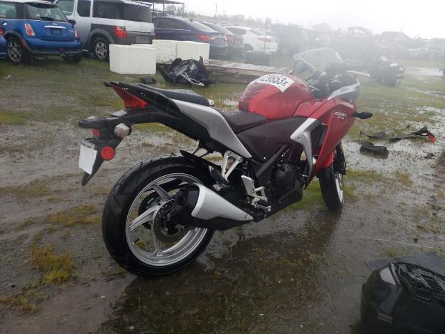 MLHMC4104C5204089 - 2012 HONDA CBR250 R RED photo 3