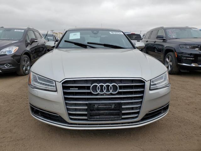 WAU3GAFD7FN018397 - 2015 AUDI A8 L QUATTRO SILVER photo 5