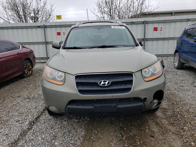 5NMSH13E38H185218 - 2008 HYUNDAI SANTA FE SE GREEN photo 5