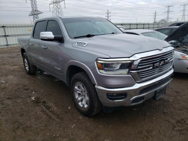 1C6RREJT5MN673868 - 2021 RAM 1500 LARAMIE SILVER photo 4