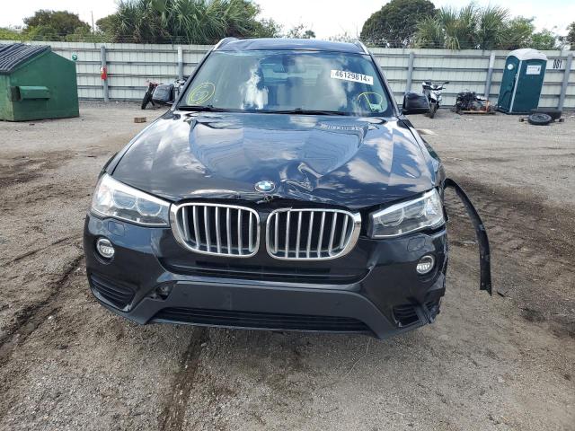 5UXWZ7C34H0V90616 - 2017 BMW X3 SDRIVE28I BLACK photo 5