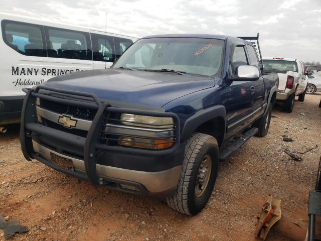 1GCHC29U31E112436 - 2001 CHEVROLET SILV2500 C2500 HEAVY DUTY BLUE photo 1