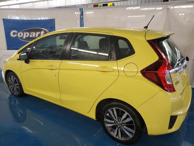 3HGGK5H89FM770544 - 2015 HONDA FIT EX YELLOW photo 2