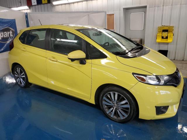 3HGGK5H89FM770544 - 2015 HONDA FIT EX YELLOW photo 4