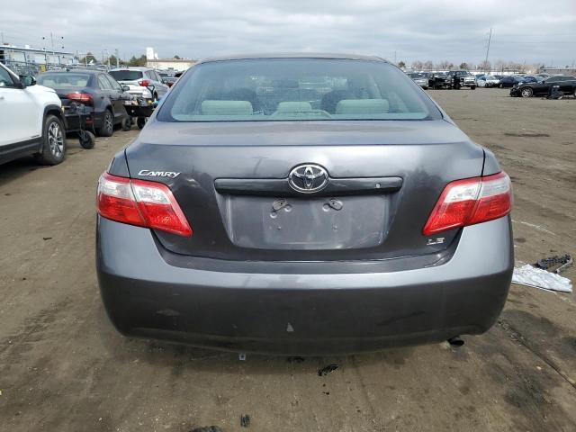 4T1BE46K57U653321 - 2007 TOYOTA CAMRY CE GRAY photo 6