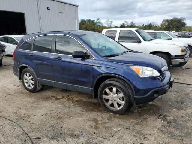 JHLRE38597C035075 - 2007 HONDA CR-V EX BLUE photo 4