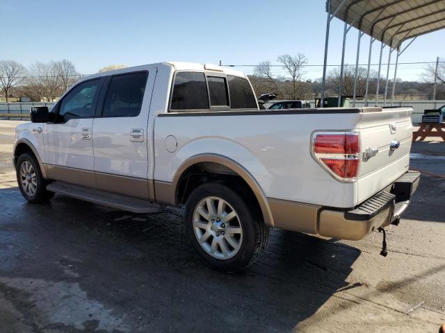 1FTFW1CF4BKD37194 - 2011 FORD F150 SUPERCREW WHITE photo 2