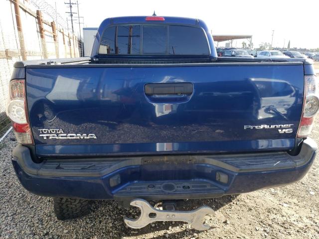 3TMKU4HN7EM041637 - 2014 TOYOTA TACOMA DOUBLE CAB PRERUNNER LONG BED BLUE photo 6