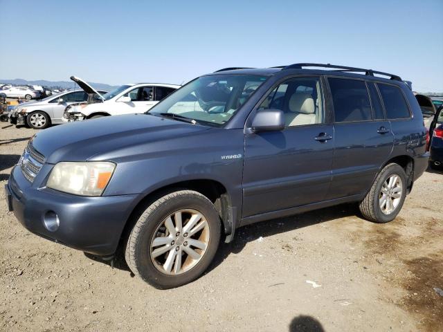 JTEEW21A460026371 - 2006 TOYOTA HIGHLANDER HYBRID BLUE photo 1