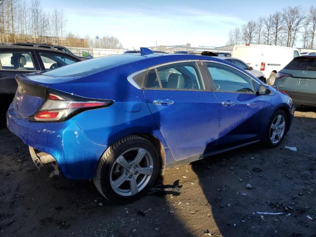 1G1RA6S50HU170873 - 2017 CHEVROLET VOLT LT BLUE photo 3