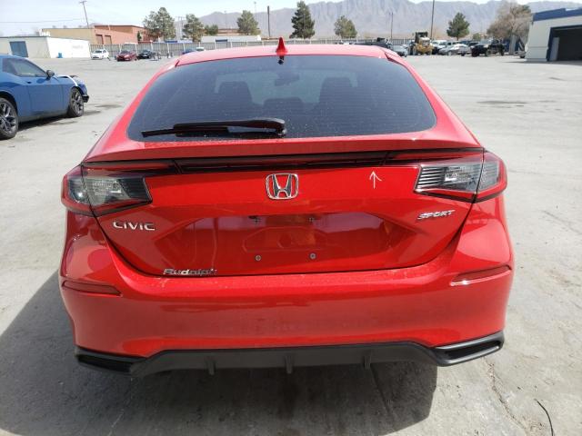 19XFL2H84RE005598 - 2024 HONDA CIVIC SPORT RED photo 6