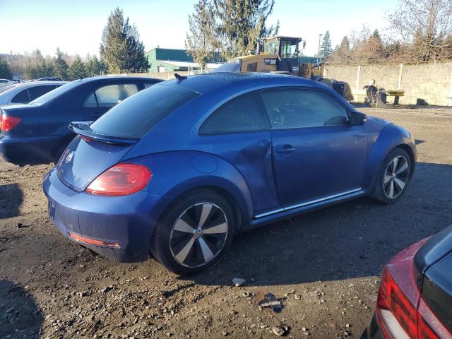 3VWVT7AT5DM692576 - 2013 VOLKSWAGEN BEETLE TURBO BLUE photo 3