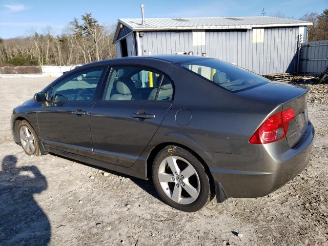 2HGFA16918H309634 - 2008 HONDA CIVIC EXL GRAY photo 2