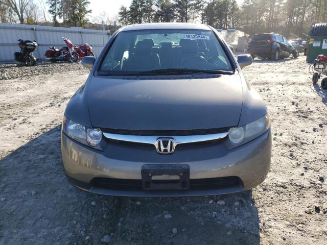 2HGFA16918H309634 - 2008 HONDA CIVIC EXL GRAY photo 5