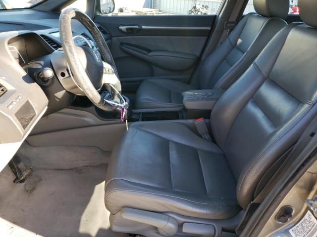 2HGFA16918H309634 - 2008 HONDA CIVIC EXL GRAY photo 7