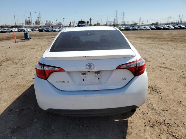 5YFBURHE9GP377900 - 2016 TOYOTA COROLLA L WHITE photo 6