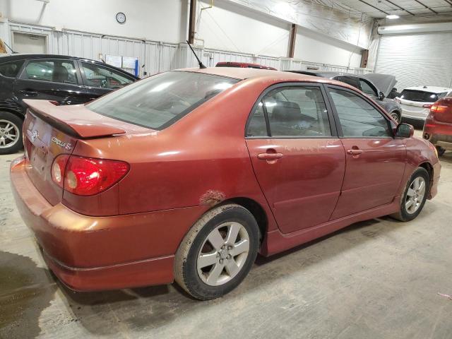 1NXBR32E55Z458704 - 2005 TOYOTA COROLLA CE RED photo 3