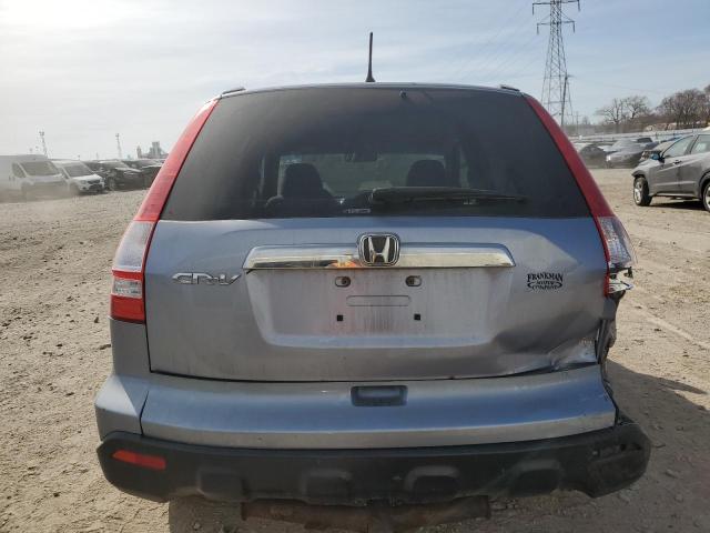 JHLRE48529C008759 - 2009 HONDA CR-V EX BLUE photo 6