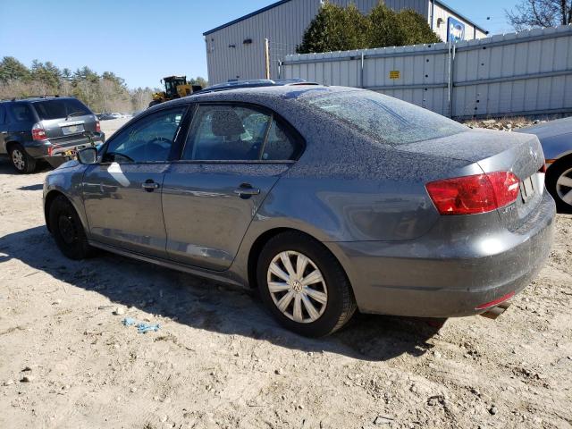 3VW2K7AJ5EM350342 - 2014 VOLKSWAGEN JETTA BASE Boz foto 2